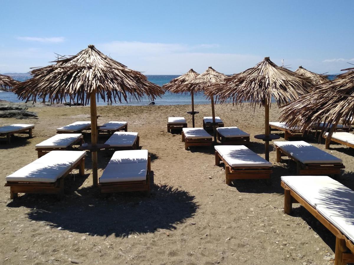 Nostos Beachfront Apartments & Studios Agios Ioannis  Exterior foto