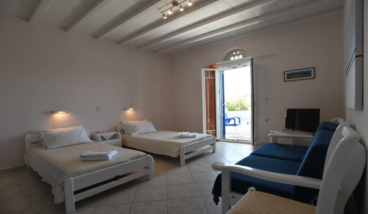 Nostos Beachfront Apartments & Studios Agios Ioannis  Exterior foto