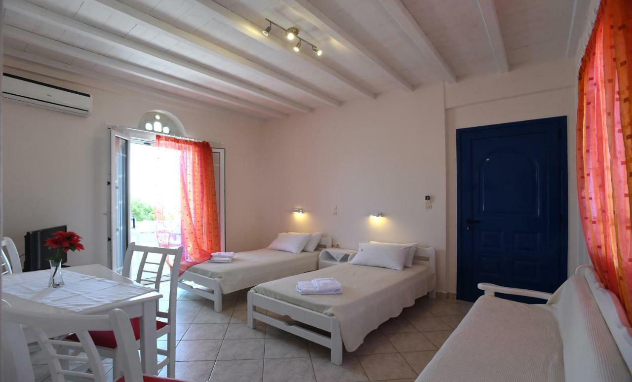 Nostos Beachfront Apartments & Studios Agios Ioannis  Exterior foto